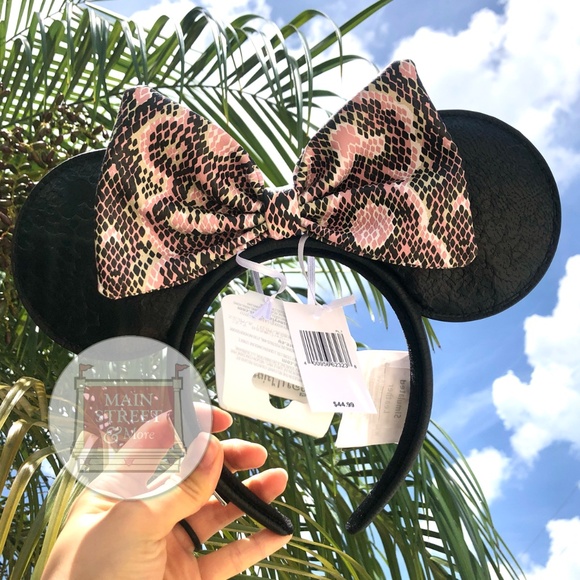 Loungefly Accessories - Disney Parks Loungefly Minnie Mouse Animal Kingdom Exclusive Ears Headband - NEW